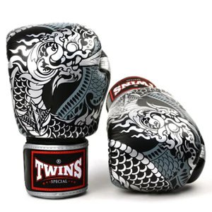 Customized Manufacturer Twins Sparring Boxing Gloves Adjustable Hook Loop Screen Printed Kickboxing Training Adults <b>Strap</b> Gloves - Product Image 4