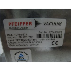 PFEIFFER VACCUM TMH 071 P DN 63 ISO-K, 3P - Équipements et pièces semi-conductrices d'occasion fiables à l'échelle mondiale - Product Image 3