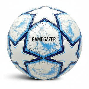 GAMEGAZER GMR-1019 Ballon de football cousu à la main Taille 5 Circonférence 685-695MM Surface givrée Cuir PU souple Haute qualité Léger - Product Image 6