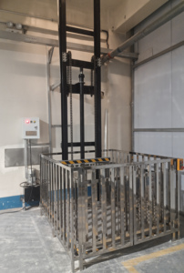 Mesa elevadora hidráulica Zhongxiang con certificación CE, capacidad de carga de 500kg, altura de elevación de 100mm, elevador de riel alimentado por CA, 1 año de garantía, empuje - Product Image 4