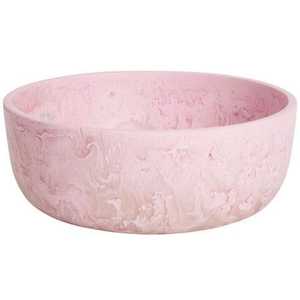 Bol rond en résine fait main, finition marbrée rouge, objet de décoration artisanale pour la maison, NOUSHAD HANDICRAFTS NH-922, léger, thème ange - Product Image 3