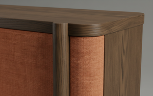 Buffet moderne à 2 portes pour salon, meuble de rangement minimaliste moderne à 2 portes, armoire à 2 portes - Product Image 3