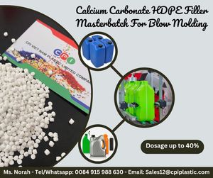 Masterbatch de remplissage PE – Remplisseur de haute qualité en carbonate de calcium pour l'injection plastique et le film soufflé - Product Image 1