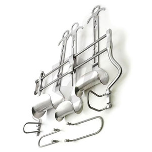 Écarteur chirurgical orthopédique auto-fixant Balfour en acier inoxydable à lames réglables, manuel, certifié CE & MOL, pour chirurgie générale - Product Image 3