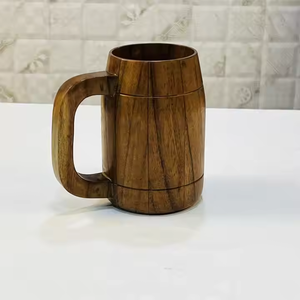 Chope en bois classique, tasse en bois naturel, pour affaires, Noël, aventures, voyages - Product Image 3
