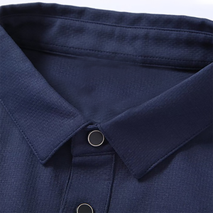 เสื้อโปโลผู้ชายแขนสั้นผ้าฝ้ายลำลอง - Product Image 3