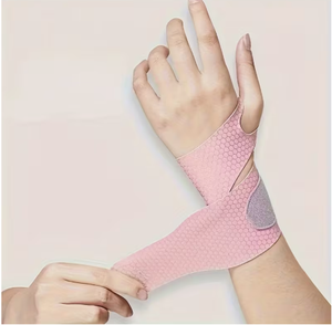 สายรัดข้อมือสำหรับกีฬาทางการแพทย์ระดับมืออาชีพ สายรัดข้อมือบาสเก็ตบอล ผ้าพันข้อมือยืดหยุ่นนีโอพรีน ที่รัดฝ่ามือ ที่พยุงข้อมือ แผ่นรองฝ่ามือ - Product Image 3