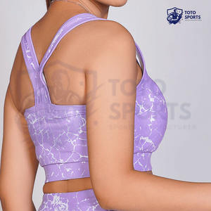 Soutien-gorge de sport pour femme, tissu doux, respirant, confortable, coupe ajustée, tendance, idéal pour le yoga, la course à pied et le fitness, pour adultes. - Product Image 2