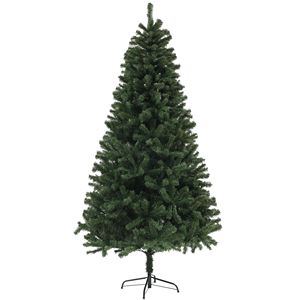 7.5ft Xmas <b>Tree</b> with 1346 <b>Branch</b> Tips Auto Open <b>Artificial</b> Christmas <b>Tree</b> Steel Base for Home Office Decor Holiday Gre - Product Image 2