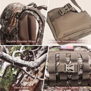 Mochila Profesional para Caza al Aire Libre con Compartimentos Funcionales y Asas de Transporte Resistentes - Product Image 3