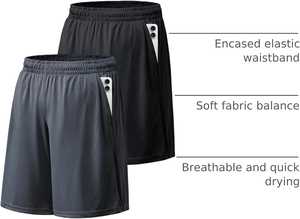 Shorts de sport décontractés pour hommes MMA, en stock, personnalisables, meilleur prix, en Spandex/Polyester respirant avec taille élastique – Nouveauté très demandée - Product Image 2