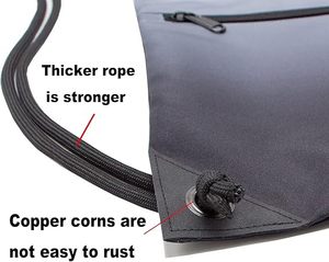 Bolsa de Gimnasio de Lona de Lujo, Bolsa de Viaje Deportiva de Gran Capacidad, Unisex - Product Image 6