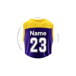 Uniformes de Baloncesto sin Mangas Transpirables de Alta Calidad, Color Personalizado, 100% Poliéster de Secado Rápido - Product Image 3
