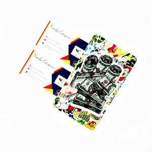 Caja de Pestañas Rectangular de Acrílico Personalizada de Somofy Enterprises, Herramienta de Belleza con Diseño de Dinero, Duradera, Ecológica y Portátil - Product Image 3