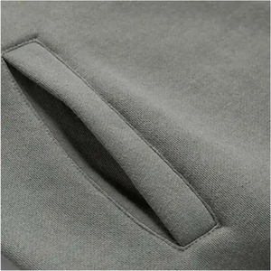 Sudadera con capucha básica para hombre, de forro polar, cómoda, informal, para uso diario, con cordón ajustable y corte relajado. - Product Image 4