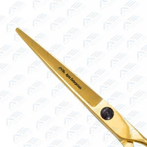 Tijeras de peluquero doradas de 6,0 pulgadas de precisión Premium profesional, instrumentos de belleza para peluquería y cuidado Personal - Product Image 6