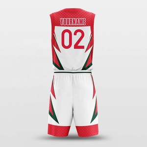 Conjunto de Uniforme de Baloncesto Personalizado con Impresión Frontal, Jersey sin Mangas de Poliéster y Pantalones Cortos de Secado Rápido, Kit de Equipo para Adultos Unisex - Product Image 2