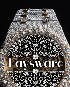 Luxury Two Tone Mechanical Moissanite Analog <b>Watch</b> Unisex VVS <b>Skeleton</b> Face Large Bezel Personalized Fashion Hip Hop Wristwatch - Product Image 6