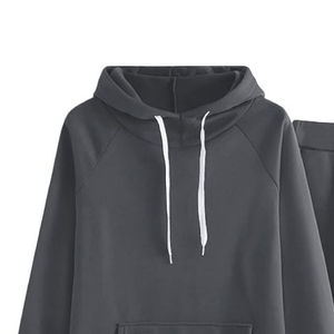 Proveedor mayorista de ropa deportiva con bordado personalizado para mujer, fábrica de trajes deportivos de algodón para mujer, conjunto de dos piezas de ropa de gimnasio para damas - Product Image 4