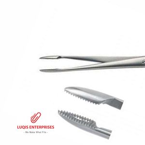 Pince à pansements nasale Hartman à manche délicat, instrument chirurgical ORL en acier inoxydable pour la chirurgie nasale - Product Image 2