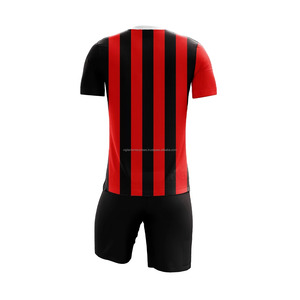 เสื้อฟุตบอลสีพื้นพิมพ์ลายดิจิทัลผลิตจากโรงงาน - Product Image 5
