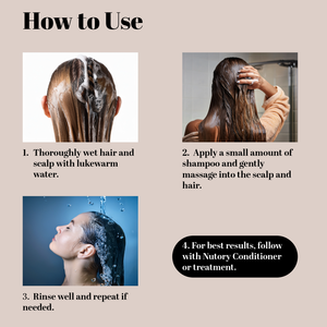 แชมพูบำรุงผมสมุนไพรนูกอรี่พาเพนเอนไซม์และวิตามิน300มล. - Product Image 4