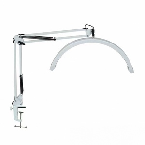 Lámpara LED de media luna negra para uñas, luz UV LED de belleza, lámpara de manicura con clip para salón y hogar - Product Image 4