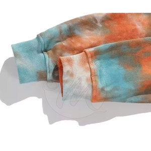 Sudaderas con Capucha de Secado Rápido y Transpirables con Estampado Tie Dye, Impresión de Logotipo Personalizada, Sudaderas de Alta Calidad, MOQ Bajo - Product Image 4