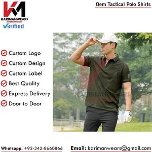 Camiseta Polo Táctica, Cómoda, Ergonómica, de Secado Rápido, Multiusos, Ligera, Material Transpirable - Product Image 4