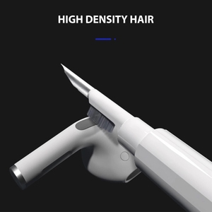 Penna per la pulizia degli auricolari Bluetooth, spazzola multifunzionale, detergente per capelli ad alta densità - Product Image 1