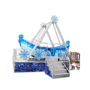 Outdoor Amusement Park Equipment Rides trailer 12 persons Pirate Ship Ride for sale