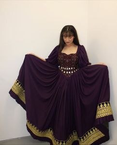 Antique Afghani Modern Banjara Lace Dress with Hand Embroidery Bohemian Unique Knee-Length A-Line Wedding High Quality Design - Product Image 3