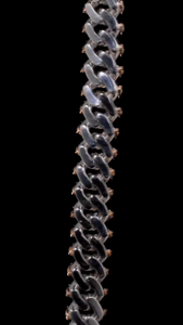 Two Tone Rose Gold & <b>Silver</b> 925 Moissanite Diamond <b>Cuban</b> <b>Chain</b> 18mm 100 CT Iced Out Hip Hop Necklace - Product Image 4