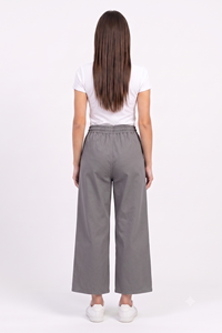 Women Drawstring Wide Leg Denim Jeans Loose Fit <b>Light</b> Wash Casual <b>Trousers</b> for everyday girls wear - Product Image 1