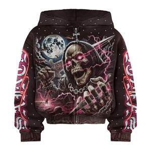 Sudadera con Capucha de Alta Calidad, OEM, con Serigrafía, Informal, Sólida, Transpirable, Ecológica, 100% Algodón, Corte Regular, para Hombre, Invierno - Product Image 6