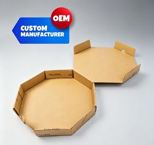 Cajas de Pizza con Diseño Personalizado de Alta Calidad para Entrega de Comida y Uso en Llevar, Cajas de Pizza Ecológicas Impresas con Logotipo de Marca - Product Image 1