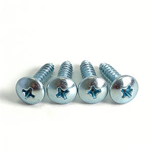 Tornillos para Madera con Recubrimiento de Zinc, Cabeza Phillips, Autorroscantes, para Ensamblaje de Muebles, M4 M5 M6 - Product Image 1