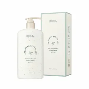 Gel douche douche parfumé blanc éblouissant rond autour de la forêt, 400ml - Product Image 1