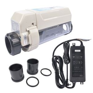 Generatore di Cloro a Sale per Piscine Fuori Terra in Plastica da 35m³, Sistema ad Acqua Salata EC 8 8G/H - Product Image 4