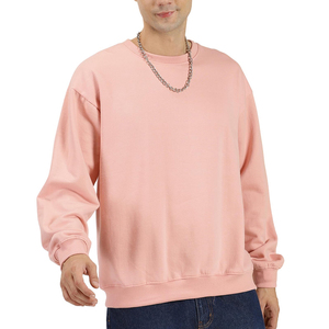 เสื้อสเวตเชิ้ตผู้ชายแขนยาวทรงโอเวอร์ไซส์ ผ้าฟลีซ ระบายอากาศได้ดี ปักลาย สำหรับใส่ในฤดูหนาว ขายส่ง - Product Image 1