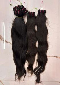 Cabello Indio Virgen, Proveedor Mayorista de Cabello Indio Virgen, Paquetes de Cabello Humano con Longitud Personalizada, Cabello Liso Negro Natural de Primera Calidad - Product Image 2