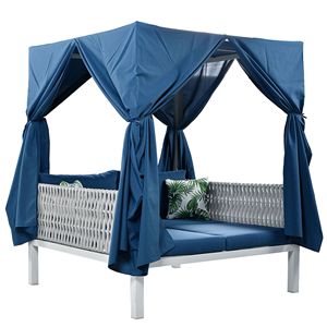 U_Style alto Comfort Patio esterno lettino con tende Versatile lettino per molteplici scenari - Product Image 4