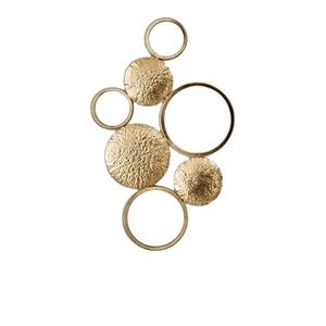 Decoración de pared decorativa de Metal personalizada más vendida, arte de pared moderno, Panel de cristal colgante para decoración del hogar, sala de estar - Product Image 1