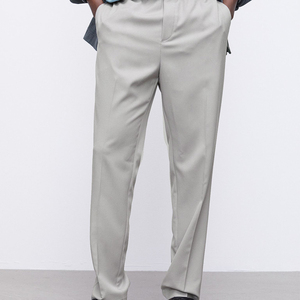 High Quality 100% Cotton Quick Dry Men's Athletic Cargo Joggers & Sweatpants with Drawstring Closure - Product Image 4