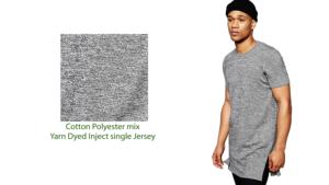 Camiseta de Punto Ligera para Hombre, Diseño de Cuello Redondo con Aberturas Laterales, Talla Grande, Sostenible - Product Image 5