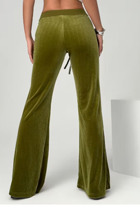 Pantalones Deportivos de Cintura Alta Elástica para Mujer, Marca Hardhoodi, con Bolsillos, Corte Acampanado, para las Cuatro Estaciones - Product Image 5