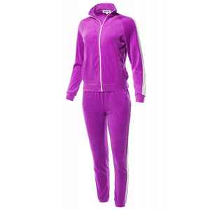 Durable Anti Pilling Velour Training Gear Skin Friendly <b>Thermal</b> Jogging Suite Reliable <b>Men</b> Velvet Track Suit - Product Image 1