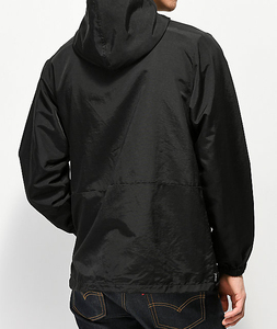 Veste de sport unisexe légère coupe-vent à col montant, séchage rapide, pour homme et femme, idéale pour la course, la randonnée et les activités de plein air, avec capuche et fermeture éclair, grandes tailles - Product Image 5