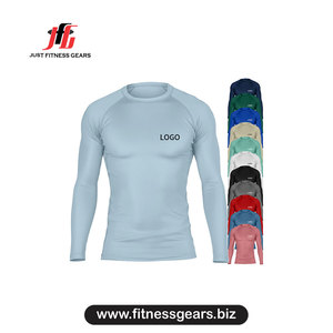Rashguard à manches longues pour homme, bleu, manches longues, séchage rapide, polyester, vêtements d'extérieur - Product Image 5