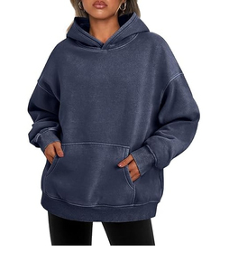 High Quality Cotton Fleece Plus Size <b>Women</b> Hoodie Set Custom Acid Washed Printed <b>Sweatpants</b> and Hoodie Set from pakistan - Product Image 2